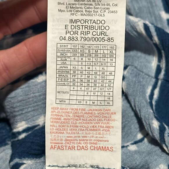 Rip Curl Women's Nomad Stripe Maxi Dress Size Small - Picture 9 of 9